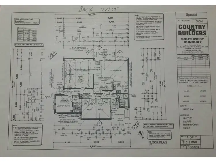 Floorplan of Homely unit listing, 3/21 Ballarat Court, Eaton WA 6232