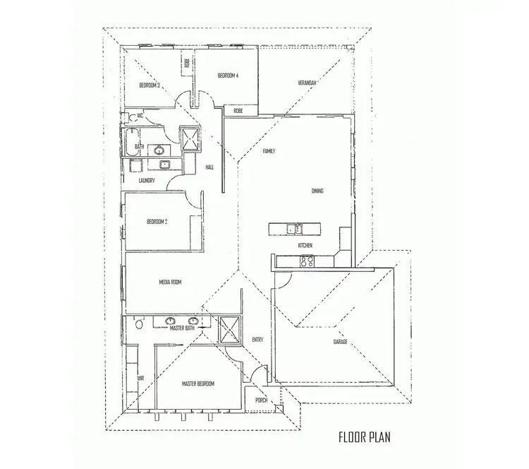 Floorplan of Homely house listing, 13 Melbourne Street, Johnston NT 832