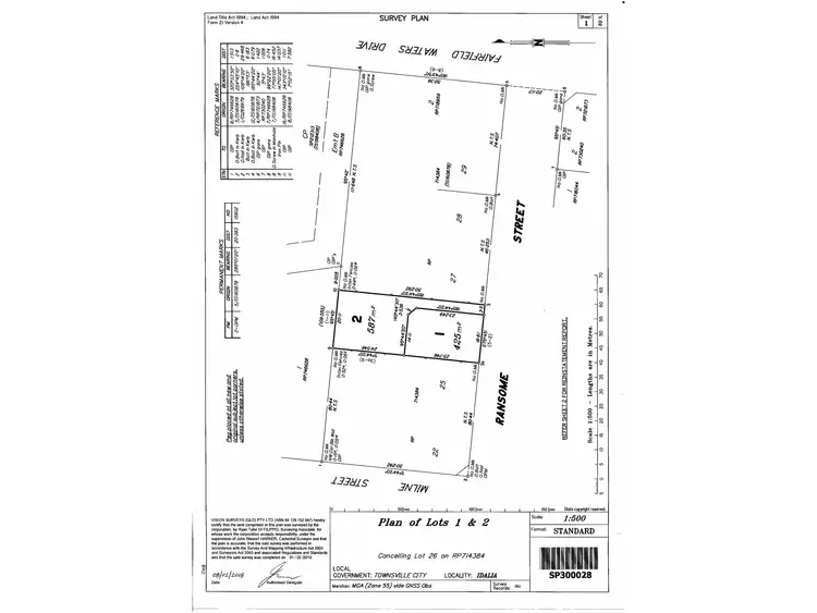 Floorplan of Homely land listing, 10 Ransome Street, Idalia QLD 4811