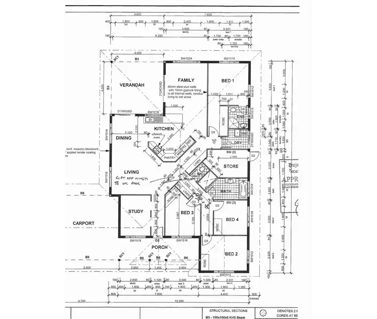 Floorplan of Homely house listing, 19 Sherringham Crescent, Durack NT 830