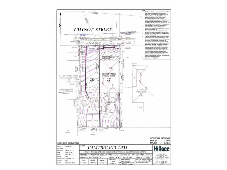 Floorplan of Homely land listing, 40 Whynot Street, West End QLD 4101