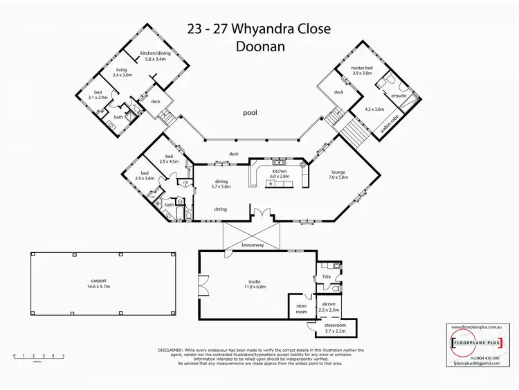 Floorplan of Homely house listing, 23 Whyandra Close, Doonan QLD 4562