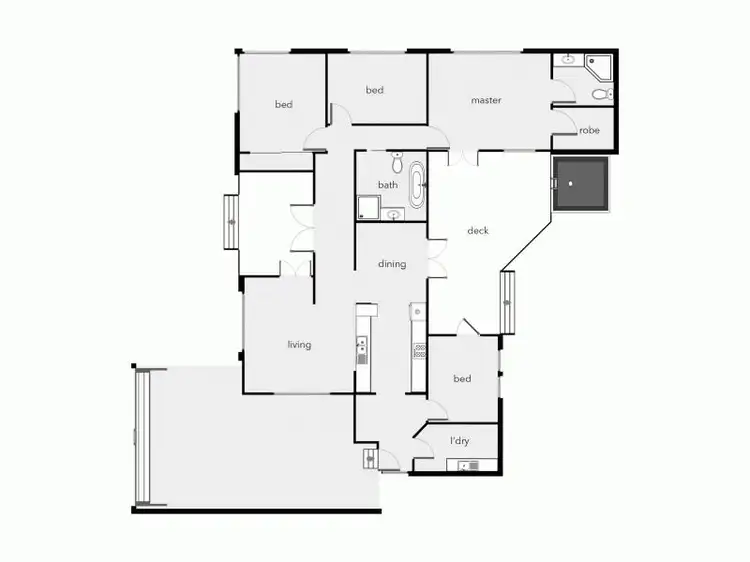 Floorplan of Homely house listing, 24 Mona Street, Whitfield QLD 4870