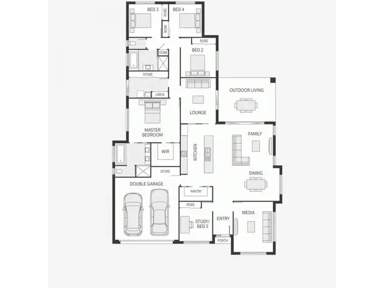 Floorplan of Homely house listing, 26 Mokera Street, Coral Cove QLD 4670