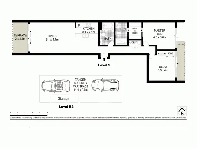 Floorplan of Homely unit listing, 8/57 George Street, Rockdale NSW 2216