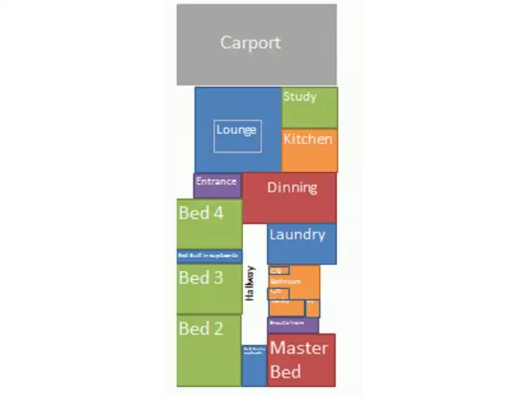 Floorplan of Homely house listing, 27 Maude Street, Lucknow VIC 3875