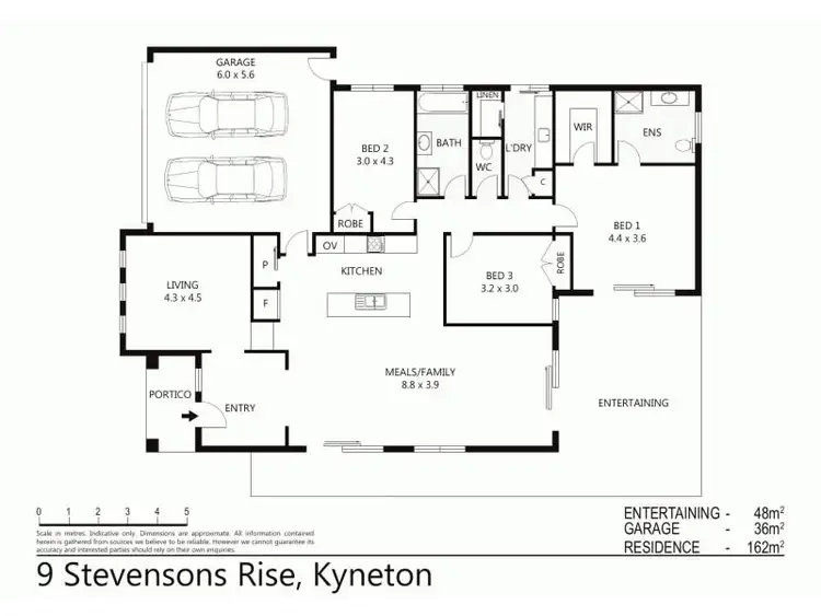 Floorplan of Homely house listing, 9 Stevensons Rise, Kyneton VIC 3444