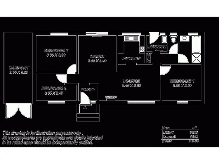 Floorplan of Homely house listing, 268 Milne Road, Modbury Heights SA 5092