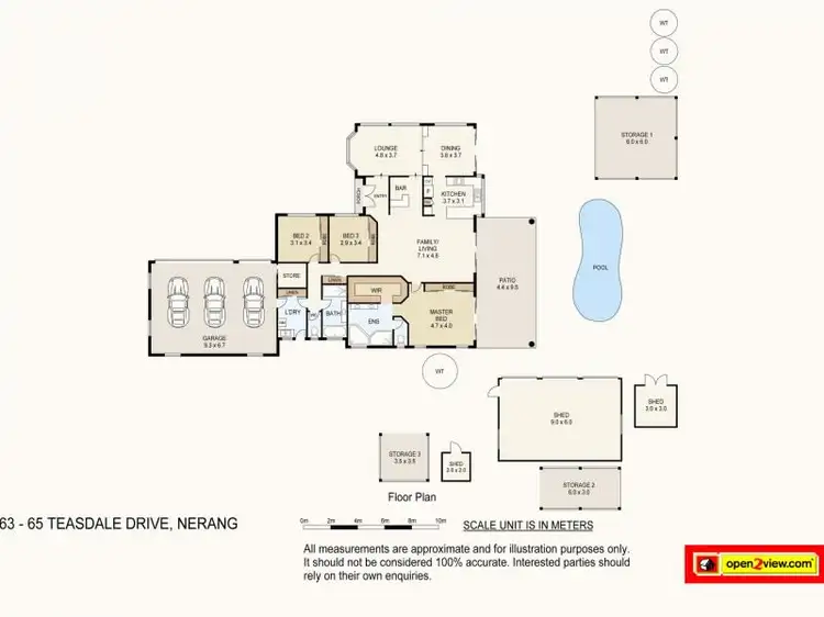 Floorplan of Homely rural property listing, 63-65 Teasdale Drive, Nerang QLD 4211