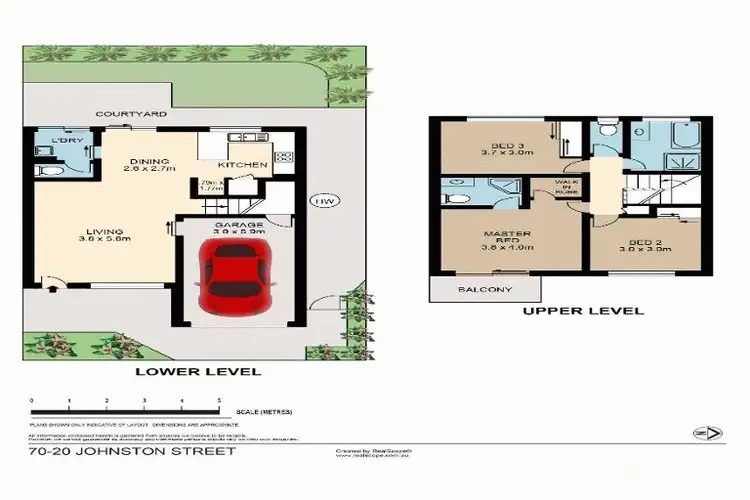 Floorplan of Homely townhouse listing, 70/20 Johnston Street, Carina QLD 4152