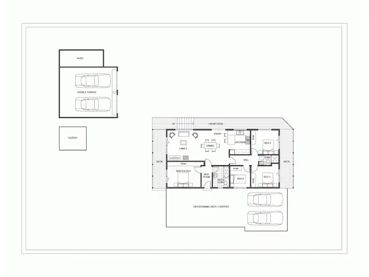 Floorplan of Homely house listing, 219 Douglas Close, Carwoola NSW 2620