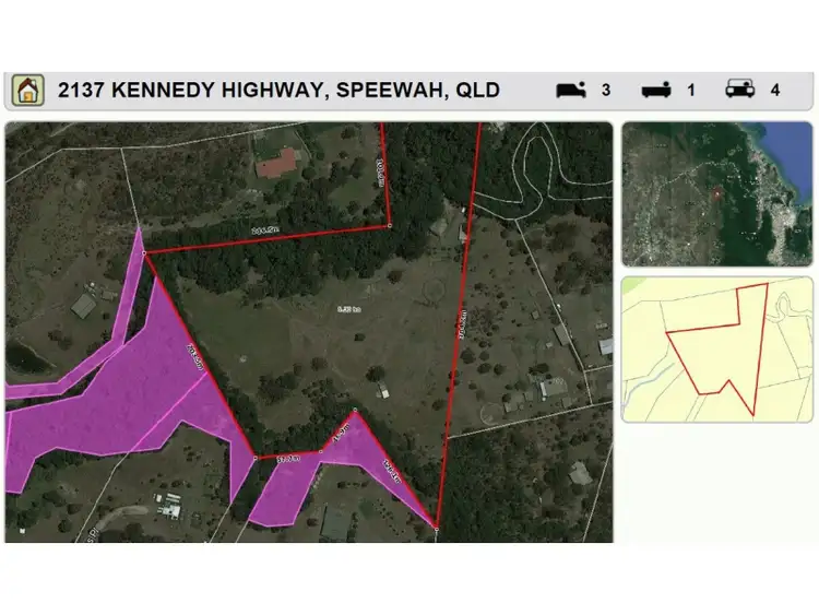 Floorplan of Homely rural property listing, 2137 Kennedy HWY, Speewah QLD 4881