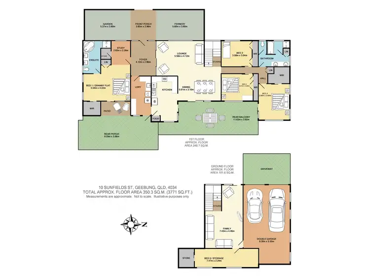 Floorplan of Homely house listing, 10 Sunfields Street, Geebung QLD 4034