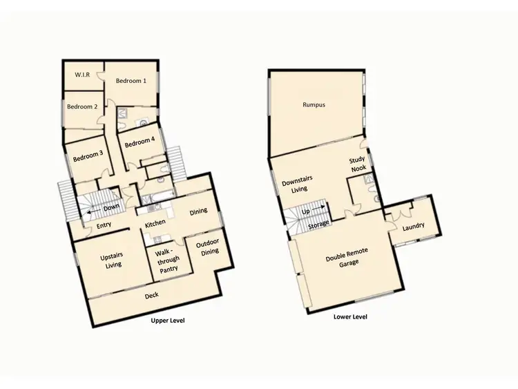 Floorplan of Homely house listing, 58 Barber Road, Ferny Hills QLD 4055