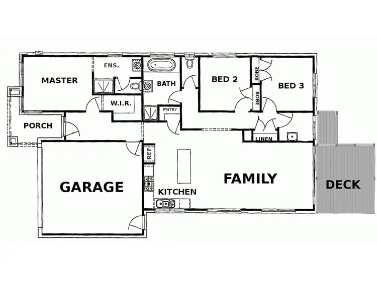 Floorplan of Homely house listing, 10 Turnbridge Road, Officer VIC 3809