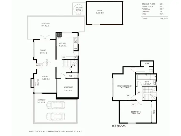 Floorplan of Homely house listing, 5 Hollywood Way, Glenalta SA 5052