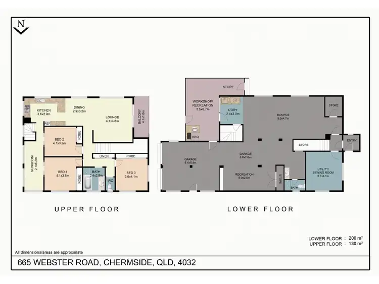 Floorplan of Homely house listing, 665 Webster Road, Chermside QLD 4032