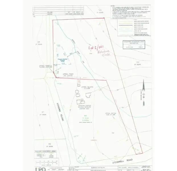 Floorplan of Homely land listing, 1/101 Echidna Close, Wandering WA 6308