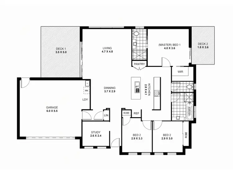 Floorplan of Homely house listing, 8A Finch crescent, Aberglasslyn NSW 2320