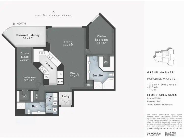 Floorplan of Homely unit listing, 12 Commodore Drive, Paradise Waters QLD 4217