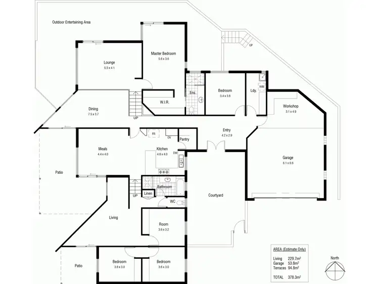Floorplan of Homely house listing, 2 Lakes Court, Desert Springs NT 870