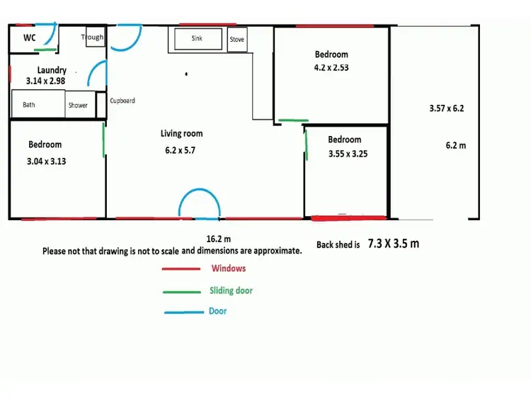 Floorplan of Homely house listing, 74 Liverpool Road, Goolwa North SA 5214