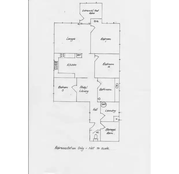 Floorplan of Homely house listing, 7 Waratah Street, Grassy TAS 7256