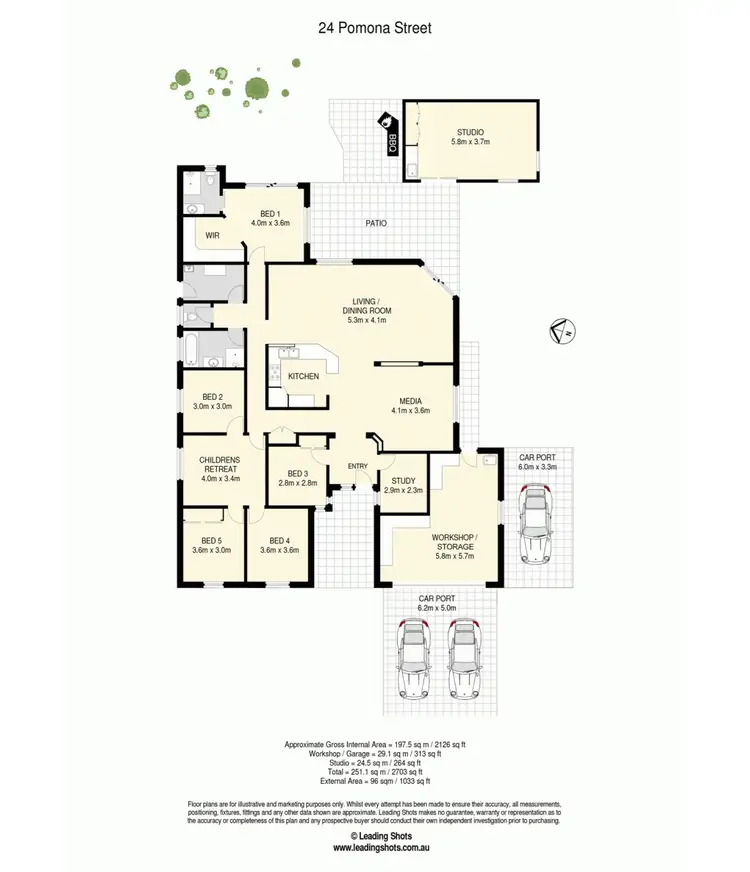 Floorplan of Homely house listing, 24 Pomona Street, Brighton QLD 4017