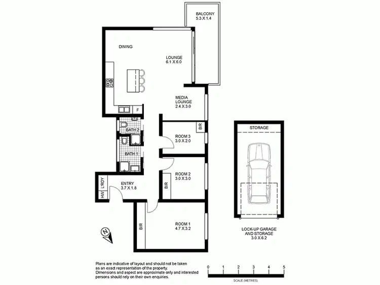 Floorplan of Homely unit listing, 10/108 Queenscliff Road, Queenscliff NSW 2096