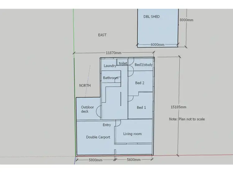 Floorplan of Homely house listing, 1 Jewel Street, Golden Beach QLD 4551