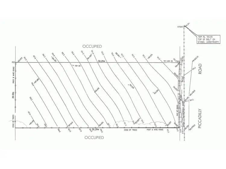 Floorplan of Homely land listing, 31 Piccadilly Road, Crafers SA 5152