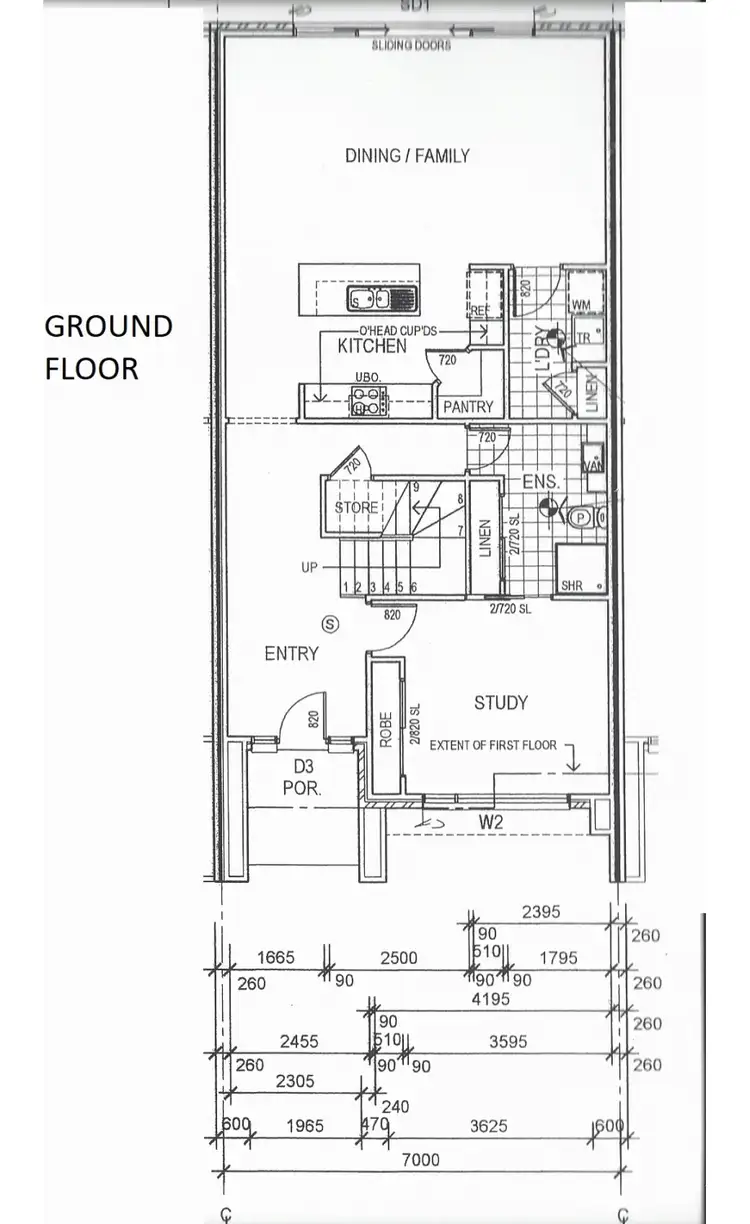 Floorplan of Homely townhouse listing, 7 Pipers Walk, Cairnlea VIC 3023