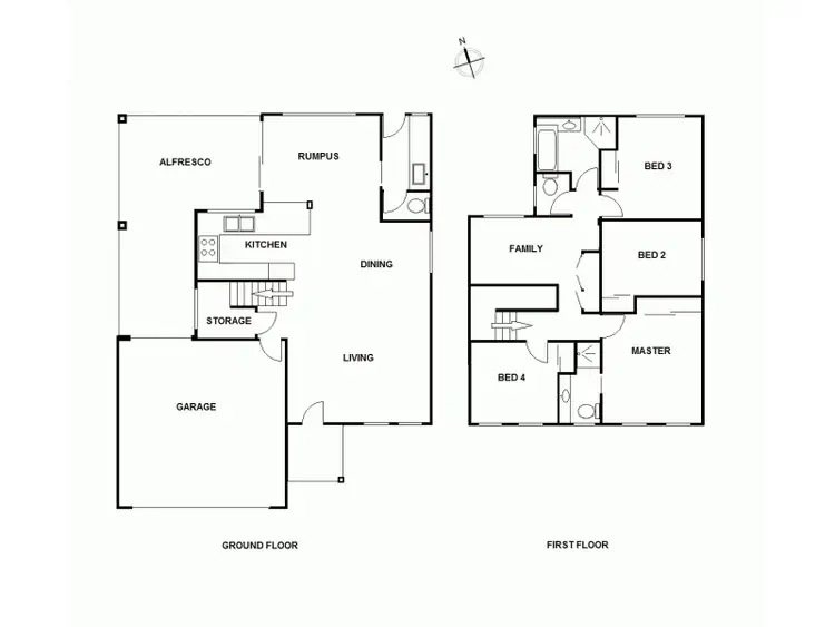 Floorplan of Homely house listing, 4 Cayley Place, Horningsea Park NSW 2171