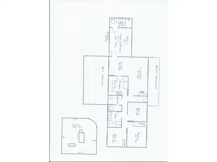 Floorplan of Homely house listing, 25 James Road, Kalamunda WA 6076