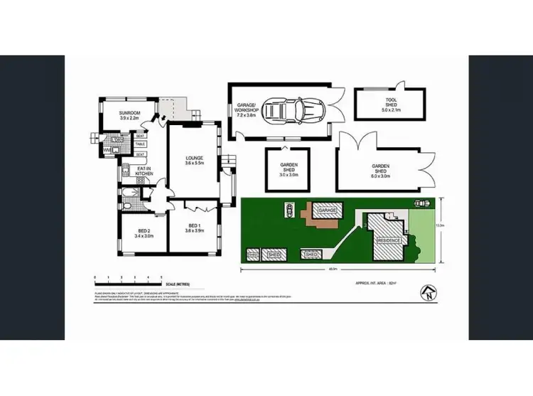 Floorplan of Homely house listing, 2 Geelong Road, Cromer NSW 2099