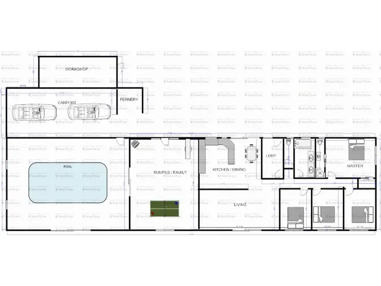 Floorplan of Homely house listing, 734 Pyrenees Hwy, Chewton VIC 3451