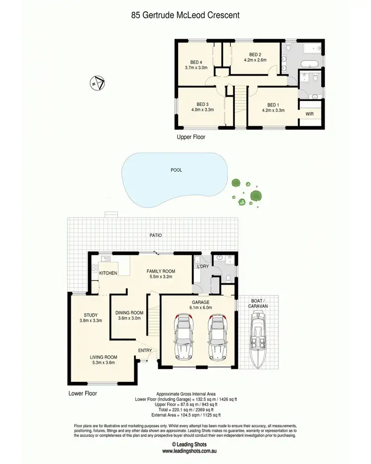 Floorplan of Homely house listing, 85 Gertrude McLeod Crescent, Middle Park QLD 4074