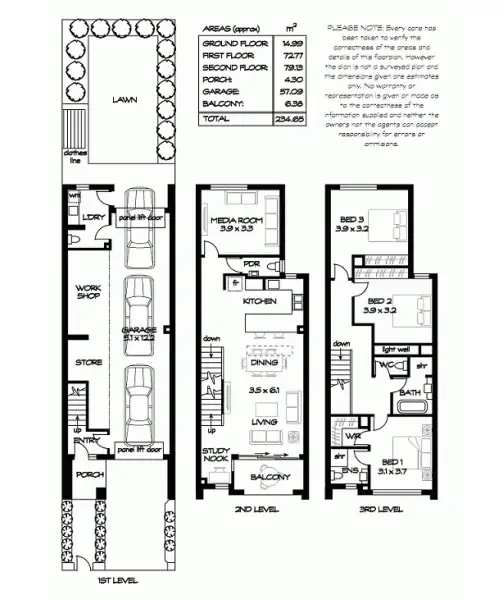 Floorplan of Homely land listing, 1A Mines Road, Campbelltown SA 5074
