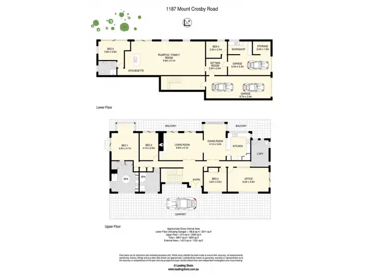 Floorplan of Homely rural property listing, 1187 Mount Crosby Road, Karana Downs QLD 4306