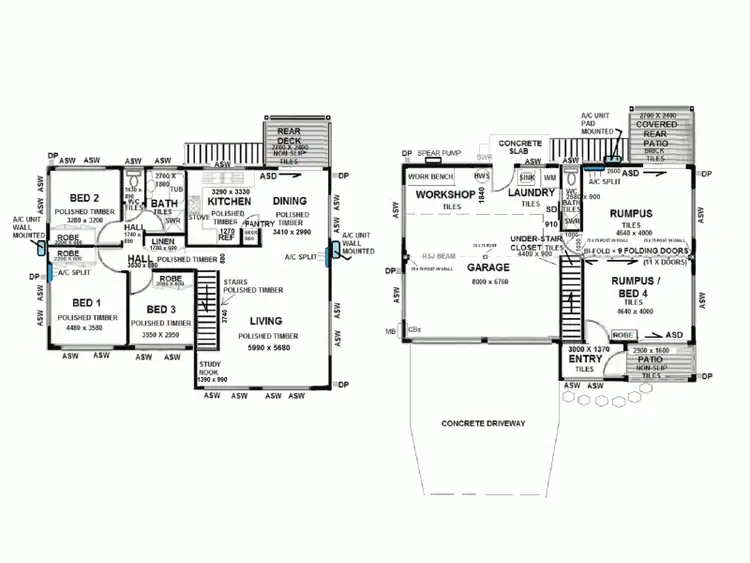 Floorplan of Homely house listing, 5 Clement Street, Woorim QLD 4507
