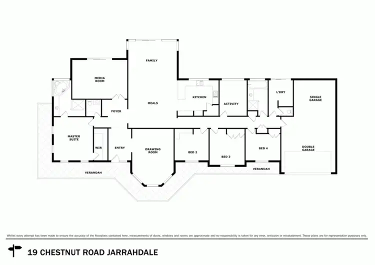 Floorplan of Homely house listing, 19 Chestnut Road, Jarrahdale WA 6124