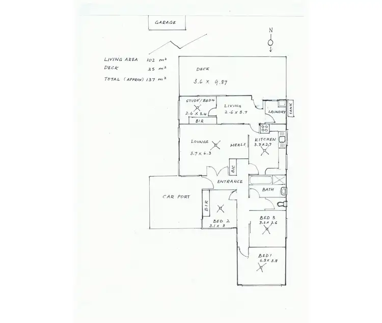 Floorplan of Homely house listing, 9 Hulbert Street, Hove SA 5048