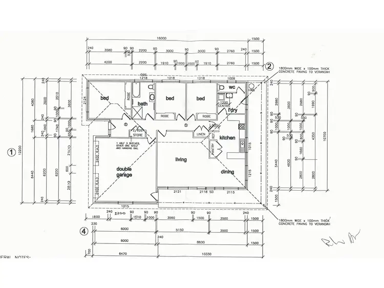 Floorplan of Homely house listing, 34 Zanthus Drive, Broulee NSW 2537