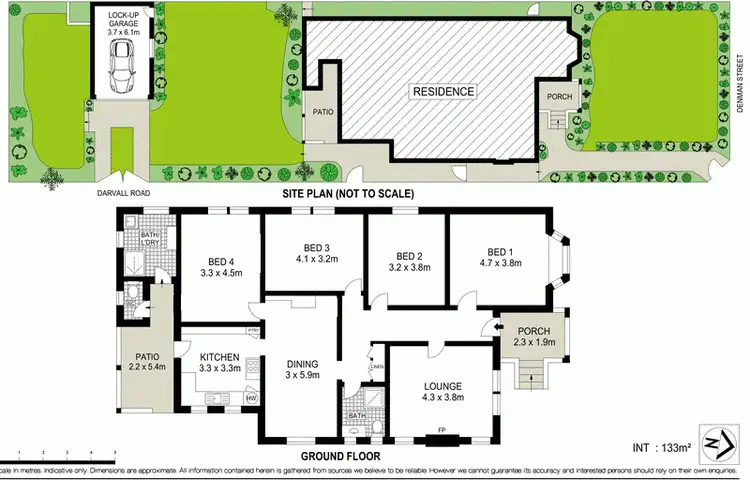 Floorplan of Homely house listing, 2 Denman Street, Eastwood NSW 2122