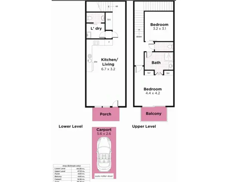 Floorplan of Homely townhouse listing, 7/14 Dequetteville Terrace, Kent Town SA 5067