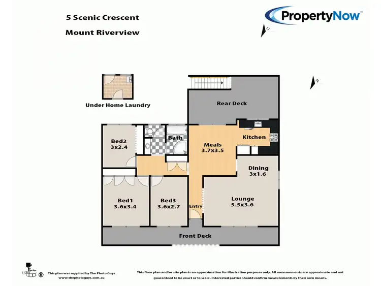 Floorplan of Homely house listing, 5 Scenic Crescent, Mount Riverview NSW 2774