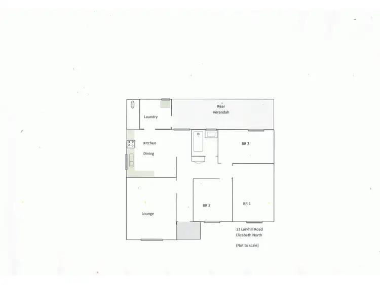 Floorplan of Homely house listing, 13 Larkhill Road, Elizabeth North SA 5113