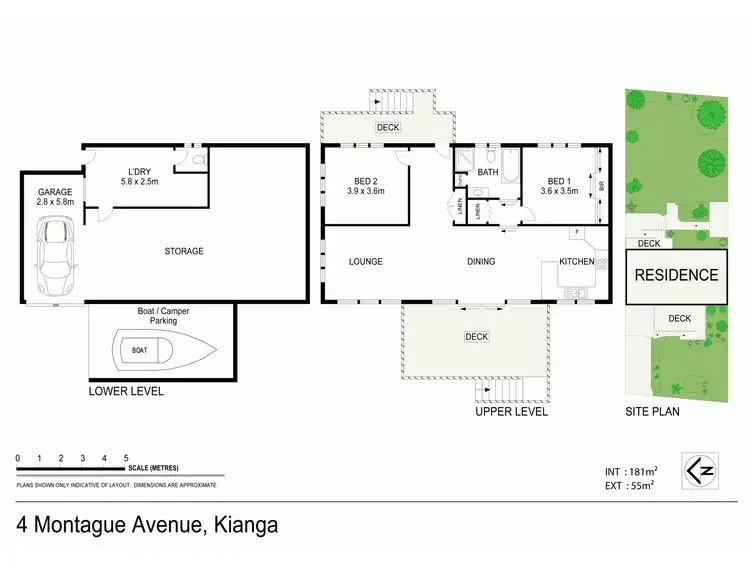 Floorplan of Homely house listing, 4 Montague Avenue, Kianga NSW 2546