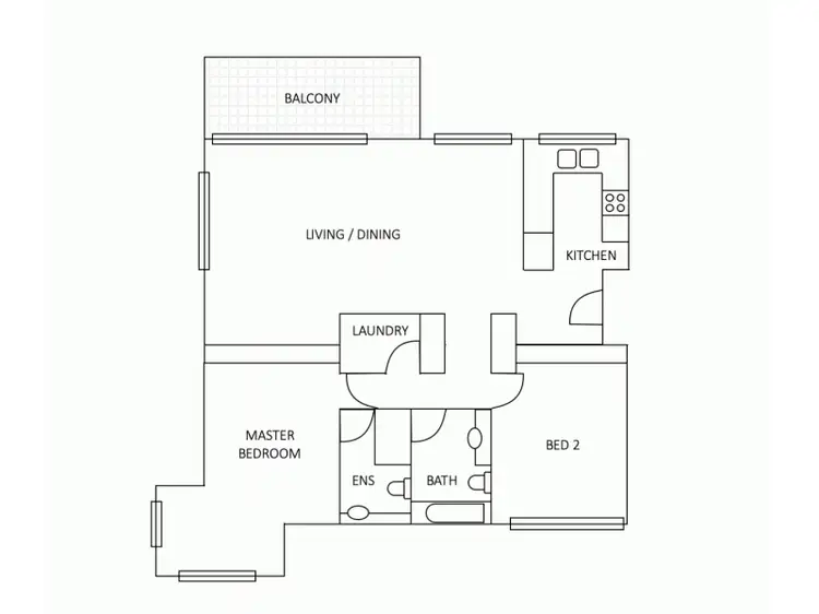 Floorplan of Homely apartment listing, 6/35 Anthony Rolfe Avenue, Gungahlin ACT 2912