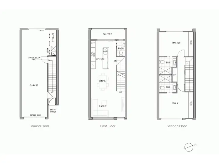 Floorplan of Homely townhouse listing, 9/1 Bon Scott Crescent, Moncrieff ACT 2914